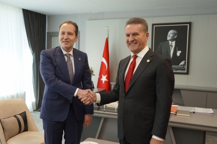 Fatih Erbakan, Mustafa Sarıgül'ü ziyaret etti