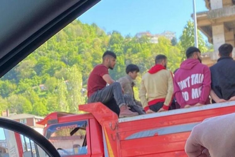 Zonguldak'ta ka&ccedil;ak ocakta &ccedil;alışan 9 Afgan yakalandı