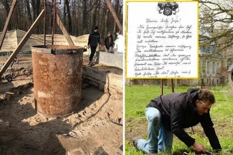 İkinci D&uuml;nya Savaşı'ndan kalan 4 tonluk metal kutu...