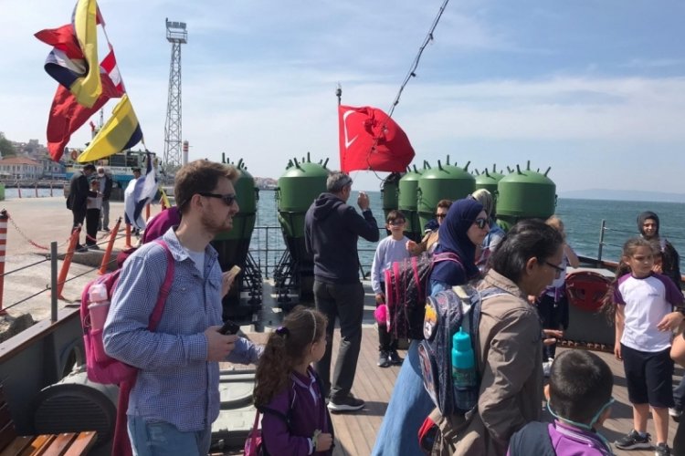 TCG Nusret Mayın Gemisi Bursa'da&nbsp;