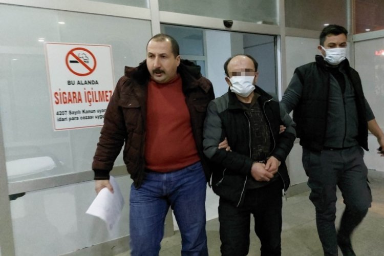 Samsun'da ikametten hurda malzeme &ccedil;alan kişi yakalandı
