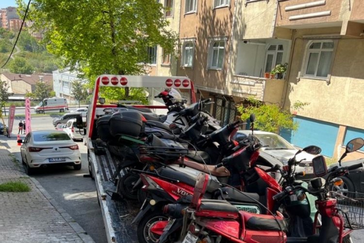İstanbul'da &ccedil;aldıkları motosikletleri Gaziantep'te satacaklardı
