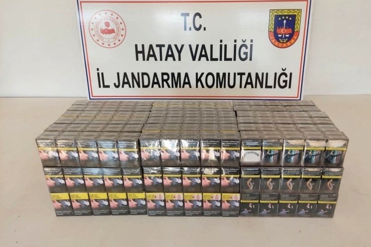Bir evde 750 paket ka&ccedil;ak sigara bulundu