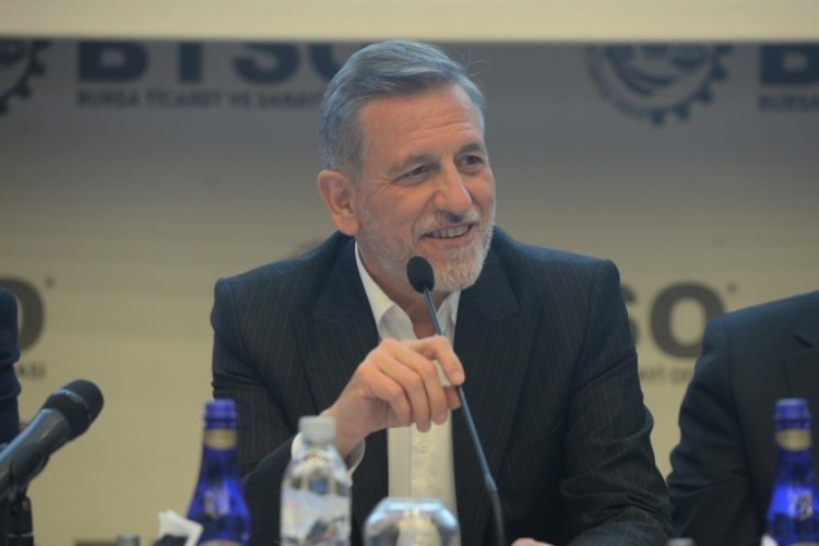 Bursa'da Başkan Burkay: "&Ccedil;in ve Hindistan'dan boşalan pazarlara girmeliyiz"