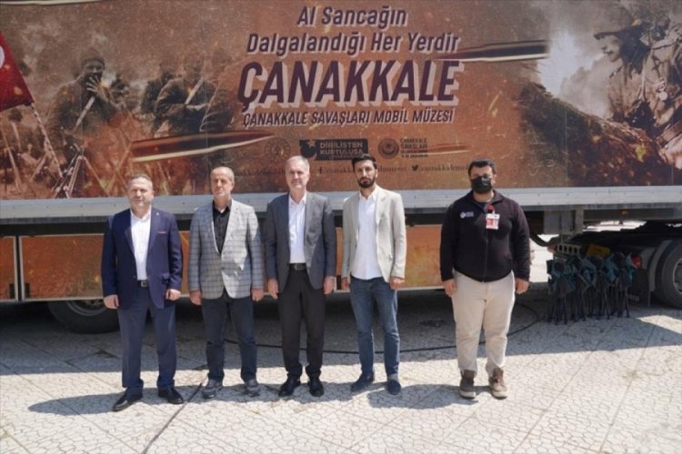 Gezici &Ccedil;anakkale M&uuml;zesi'nin yeni durağı Bursa oldu
