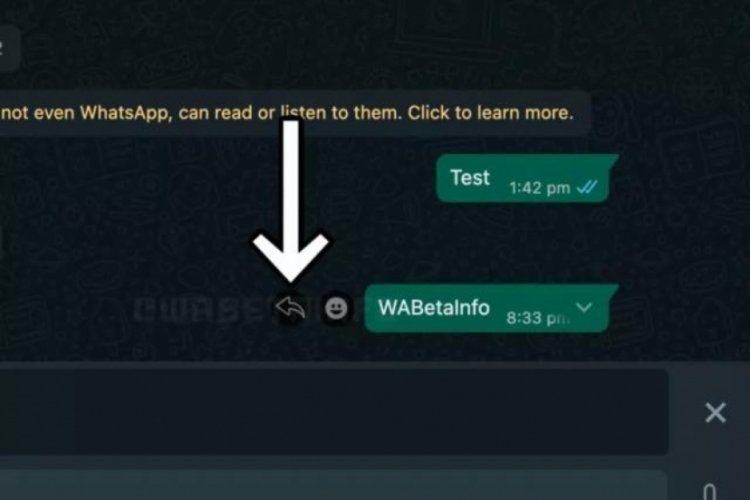 Whatsapp'a hızlı cevap butonu geliyor