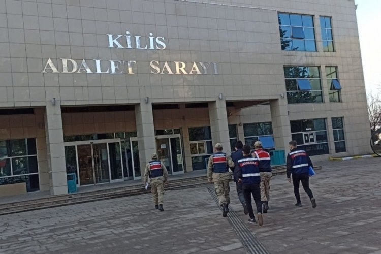 Kilis'te PKK operasyonunda 2 kişiye tutuklama