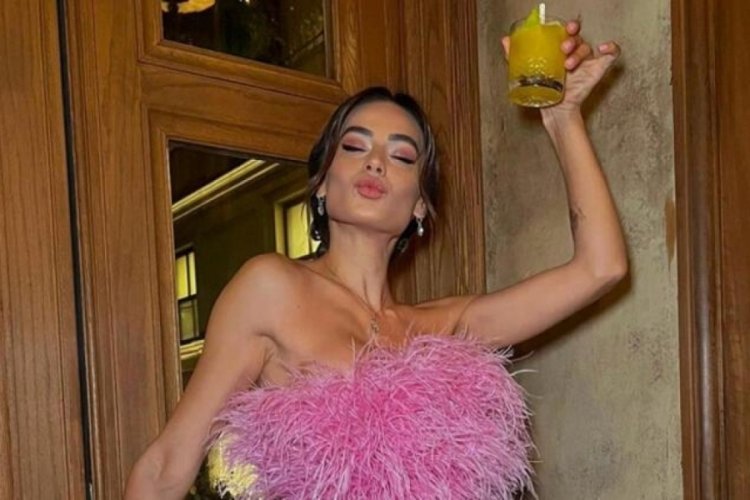 Sinem S&uuml;l&uuml;n'&uuml;n parti şıklığı!