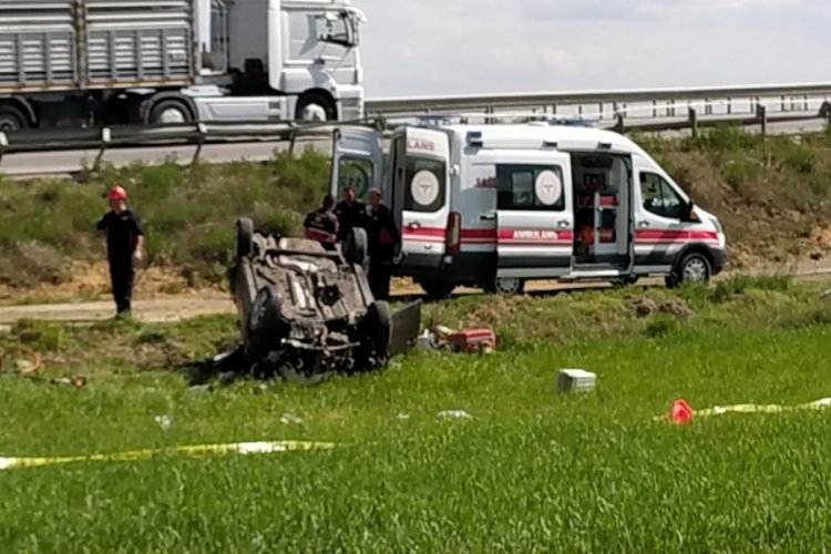 Aracıyla tarlaya u&ccedil;an s&uuml;r&uuml;c&uuml; hayatı kaybetti