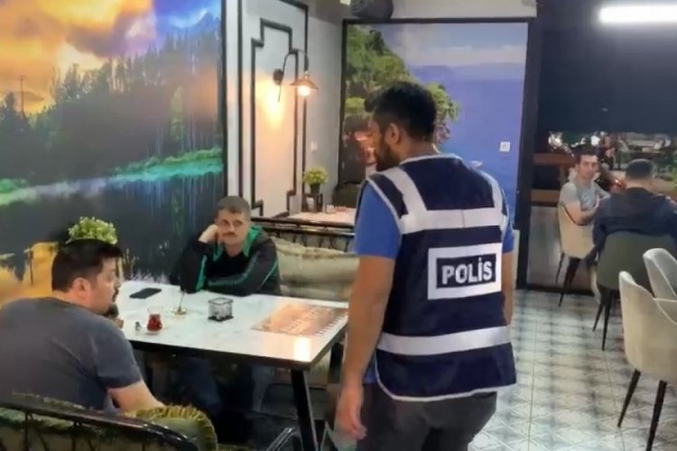 Bursa'da "Kıska&ccedil; 1" asayiş uygulaması