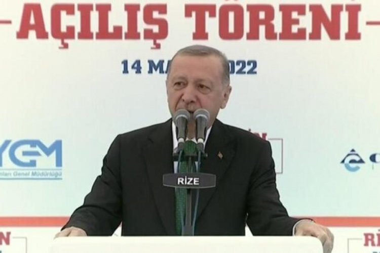 Erdoğan'dan havalimanı a&ccedil;ılışında m&uuml;jdeler: Yaş &ccedil;ay alımı taban fiyatı 6 lira 70 kuruş oldu