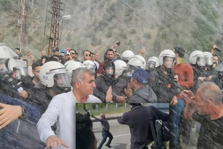 Eski PKK h&uuml;k&uuml;ml&uuml;s&uuml;n&uuml;n cenazesinde gerginlik