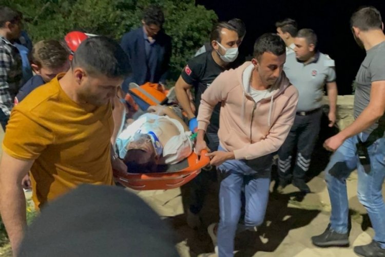 Falezler &uuml;zerindeki manzara keyfi k&ouml;t&uuml; bitti