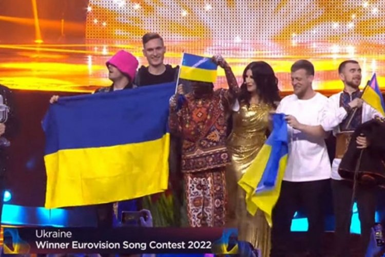 Eurovision 2022'nin birincisi Ukrayna