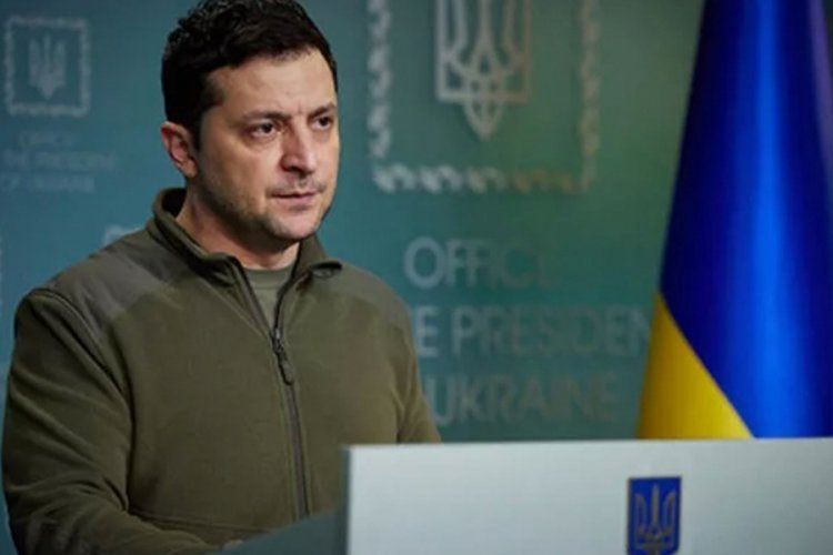 Volodimir Zelenski'den, Ukrayna'nın Eurovision başarısına ilişkin a&ccedil;ıklama