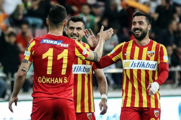 Kayserispor sahasında 10 kez galibiyet