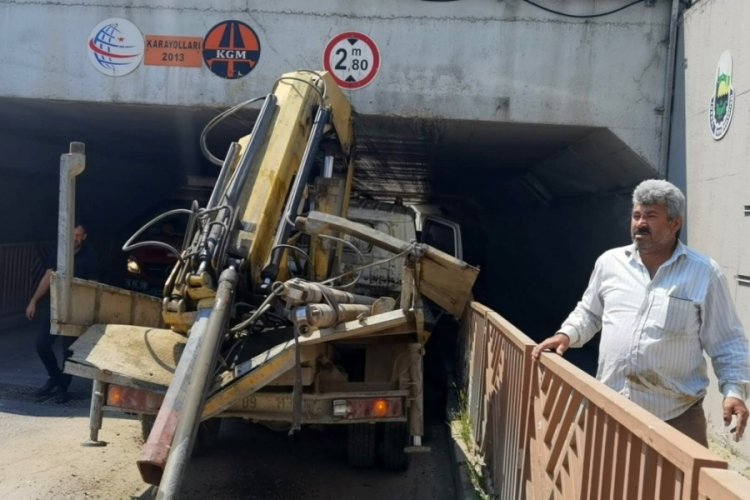 Bursa'da alt ge&ccedil;ide &ccedil;arpan sondaj aracı ikiye b&ouml;l&uuml;nd&uuml;