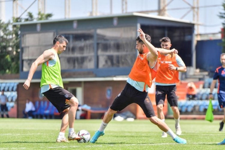 Başakşehir'de Trabzonspor ma&ccedil;ı hazırlıkları başladı