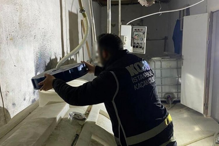 İstanbul'da 6 milyon lira değerinde sahte alkol bulundu
