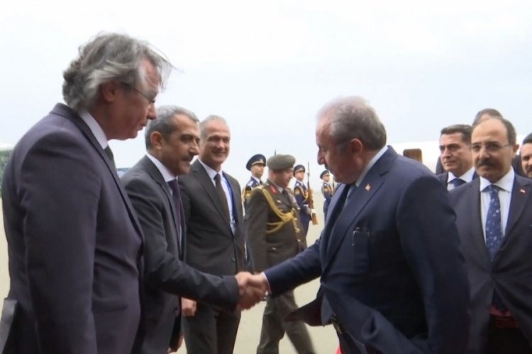 TBMM Başkanı Mustafa Şentop, Bak&uuml;'de
