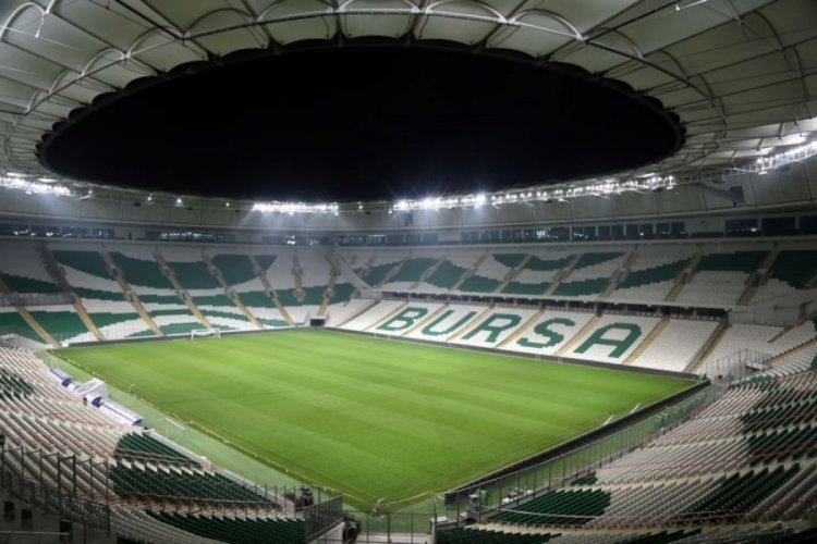 Bursaspor'un Menemen ma&ccedil;ı cumartesi g&uuml;n&uuml;