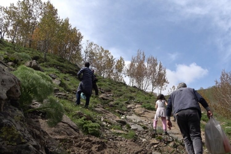 Bitlis'te sarp dağların ardında zorlu ekmek m&uuml;cadelesi