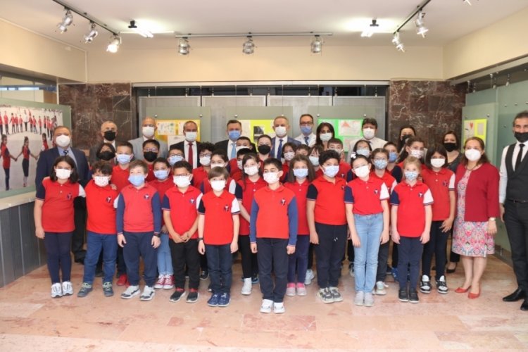 Eskişehir'de &ouml;ğrencilerin pandemide g&ouml;nderdiği mektuplar sergilendi