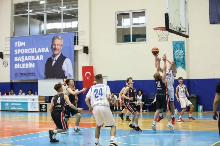 Bursa Nil&uuml;fer'de 'Kardeş Kentler Basketbol Turnuvası' başladı