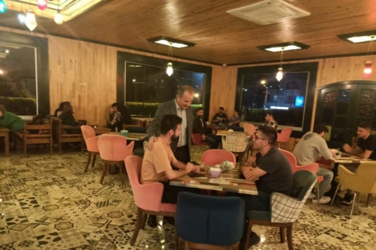 Başkan S&uuml;leyman  Kılın&ccedil;, &uuml;niversite gen&ccedil;liğiyle buluştu