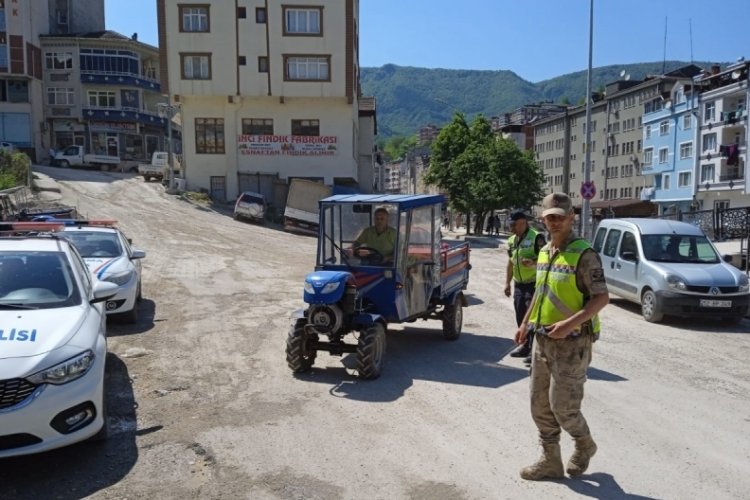 Ordu'da tarım ara&ccedil;larına y&ouml;nelik denetim ger&ccedil;ekleşti