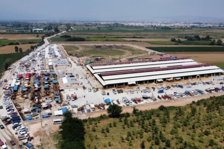 Bursa'da hayvan pazarının kotra kiralamaları yapıldı