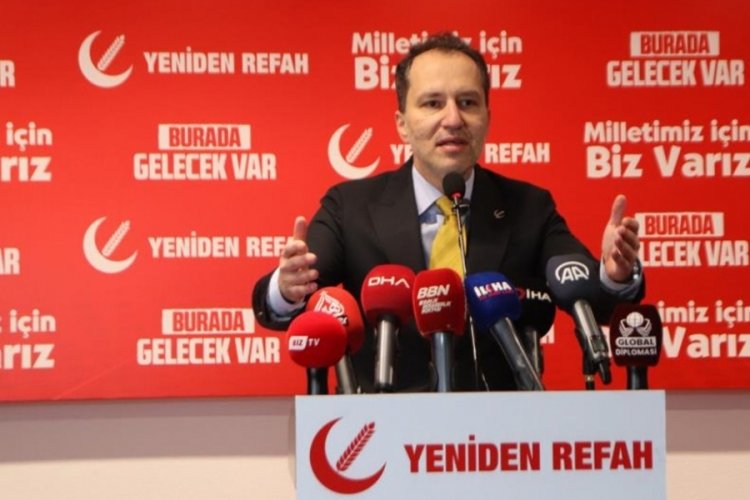 Yeniden Refah Partisi Genel Başkanı Erbakan'dan dış ticaret a&ccedil;ıklaması
