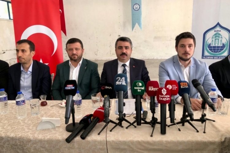 Bursa'da Başkan Yılmaz'dan 'Kentsel D&ouml;n&uuml;ş&uuml;m' toplantısı