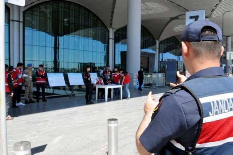 İstanbul Havalimanı'nda deprem tatbikatı yapıldı
