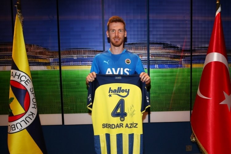 Serdar Aziz 3 yıl daha Fenerbah&ccedil;e'de