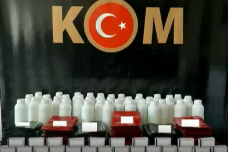 Ka&ccedil;ak ila&ccedil; ve nargile operasyonu