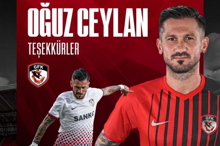Gaziantep FK, Oğuz Ceylan ile yolları ayırdı