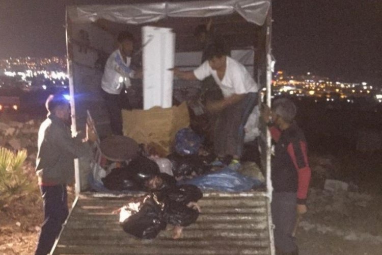 &Ccedil;&uuml;r&uuml;mekte olan 3 bin 660 kilo at eti ele ge&ccedil;irildi