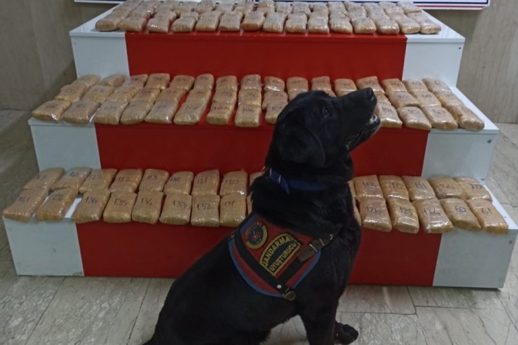 72 kilo 500 gram eroin ele ge&ccedil;irildi