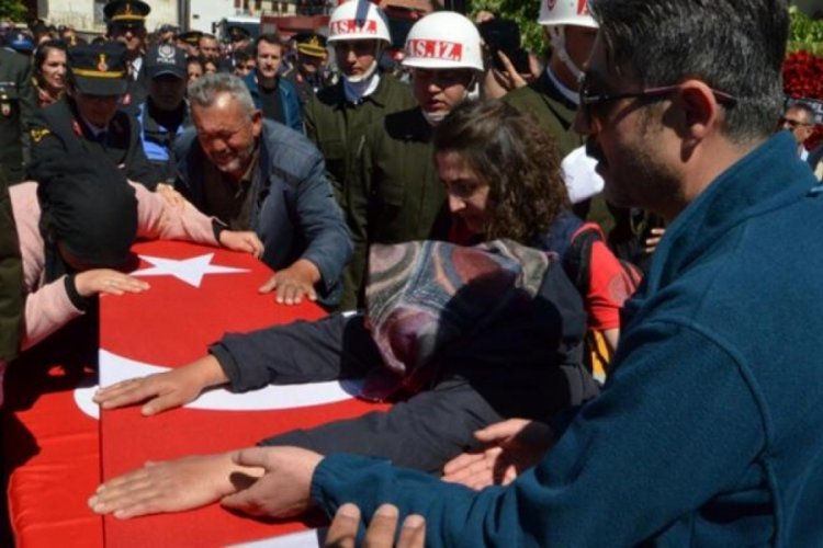 Şehit uzman &ccedil;avuş, son yolculuğuna uğurlandı