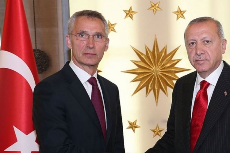 Cumhurbaşkanı Erdoğan, Stoltenberg ile g&ouml;r&uuml;şt&uuml;