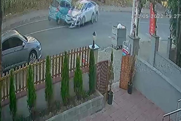 İstanbul'da tedbirsiz d&ouml;n&uuml;ş kazası&nbsp;