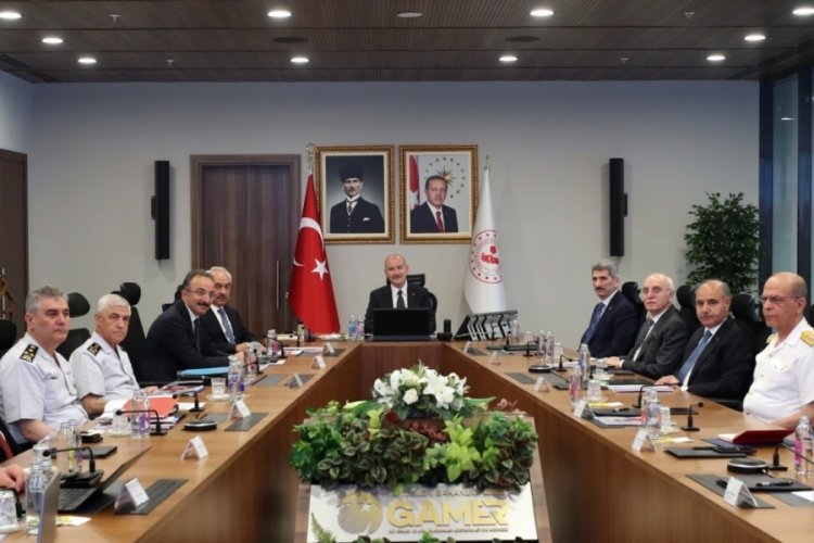Bakan Soylu başkanlığında G&uuml;venlik ve Koordinasyon toplantısı