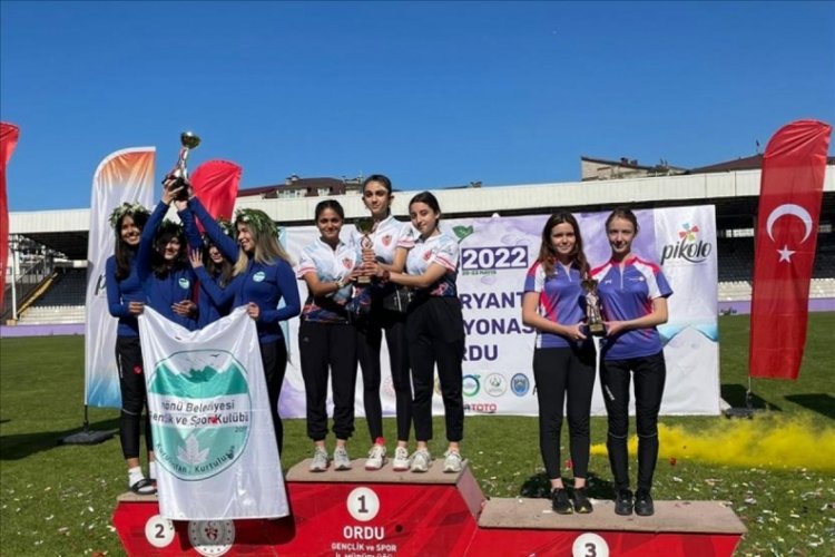 Oryantiringde İneg&ouml;l Belediyespor'dan b&uuml;y&uuml;k başarı