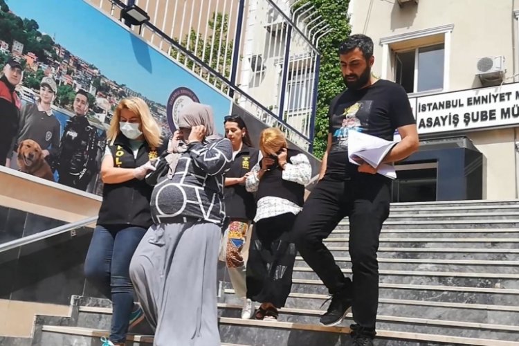 İstanbul'da &ccedil;ocuklara hırsızlık yaptıran kadınlar yakalandı