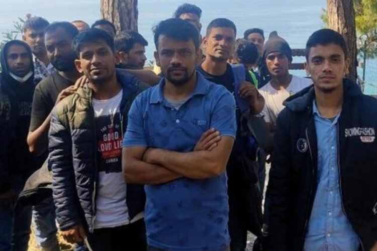 Ormanda 62 ka&ccedil;ak g&ouml;&ccedil;men yakalandı