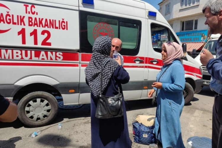Bursa'da hastaneye giden yolcu fenalaştı