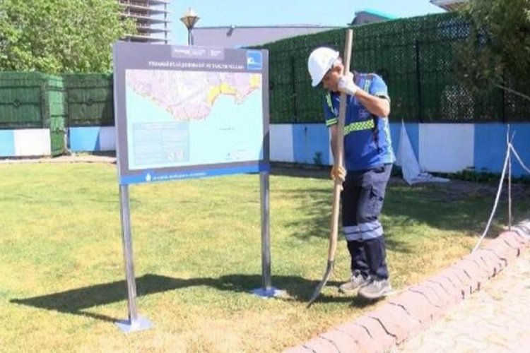 İstanbul'a levhalardan sonra tsunami bilgilendirme panoları asılıyor