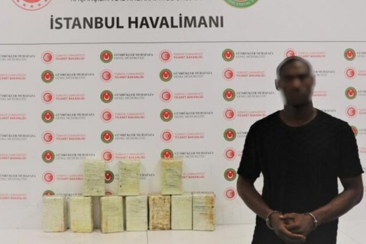 Havalimanı'nda 58 kilo 297 gram kokain bulundu
