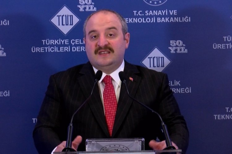 Bakan Mustafa Varank: 40 milyon ton &ccedil;elik &uuml;retimi ile Avrupa'da 1. sıradayız